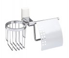 WasserKRAFT Leine K-5059WHITE Держатель туалетной бумаги и освежителя