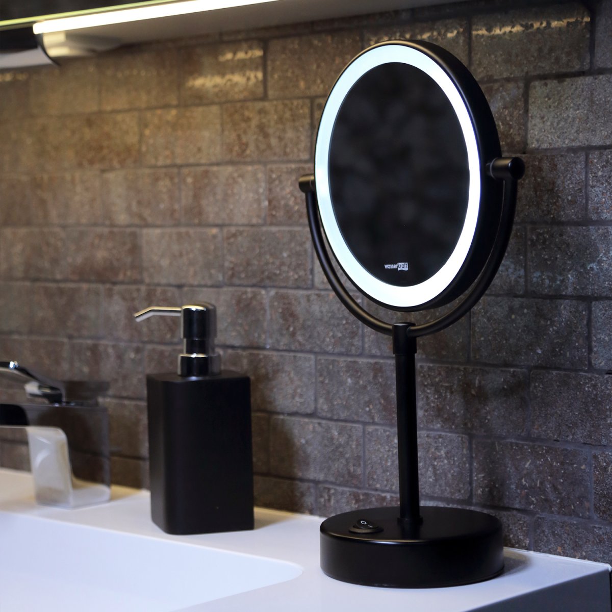 Косметическое зеркало WasserKraft 1005BLACK