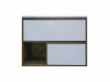 Комплект мебели ESTET Monaco Wood 800х480 подвесной 2 ящика (ШхГхВ) 798х476х607