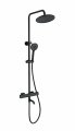 Душевая система с термостатом WONZON & WOGHAND STAY 1, Черный матовый (WW-B3051-A1-MB)