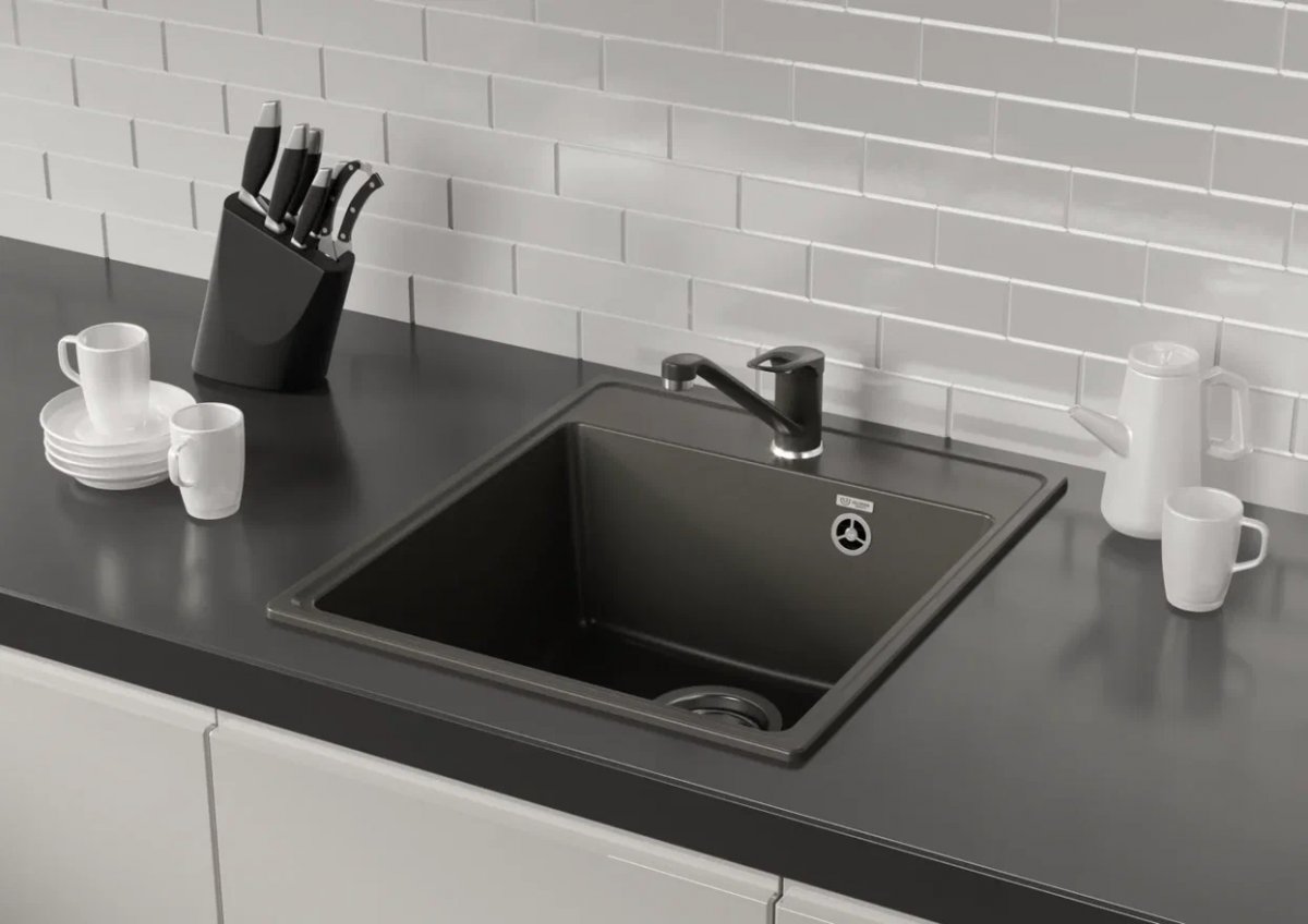 Кухонная мойка Ulgran Quartz Forte 425-08, космос