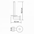 WasserKRAFT Lippe K-6597 Держатель туалетной бумаги