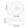 WasserKRAFT Kammel K-8329WHITE Мыльница