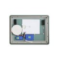 Зеркало с LED-подсветкой MELANA-8060 подогрев/часы/космет.зеркало/Bluetooth  (MLN-LED091B)