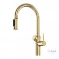 Смеситель OULIN OL - 8018 Matt Gold  с дозатором