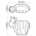 WasserKRAFT Lippe K-8128A Стакан для зубных щеток