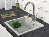 Смеситель для кухни Paulmark ESSEN, брашированная сталь, Es213211-BS