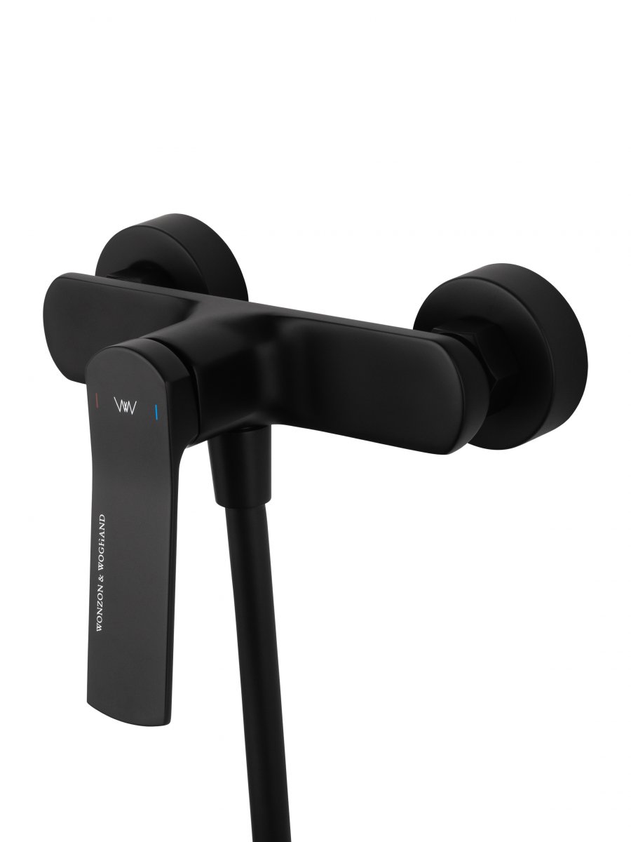 Смеситель для душа WONZON & WOGHAND, Черный матовый (WW-B2585-MB)