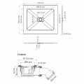 Душевой поддон WasserKraft 74T10