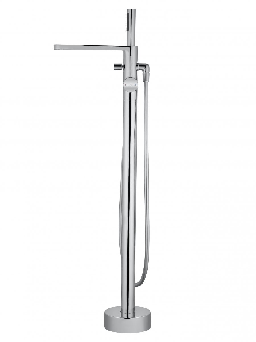 Смеситель для ванны напольного монтажа WONZON & WOGHAND STICK, Хром (WW-88649901-CR)