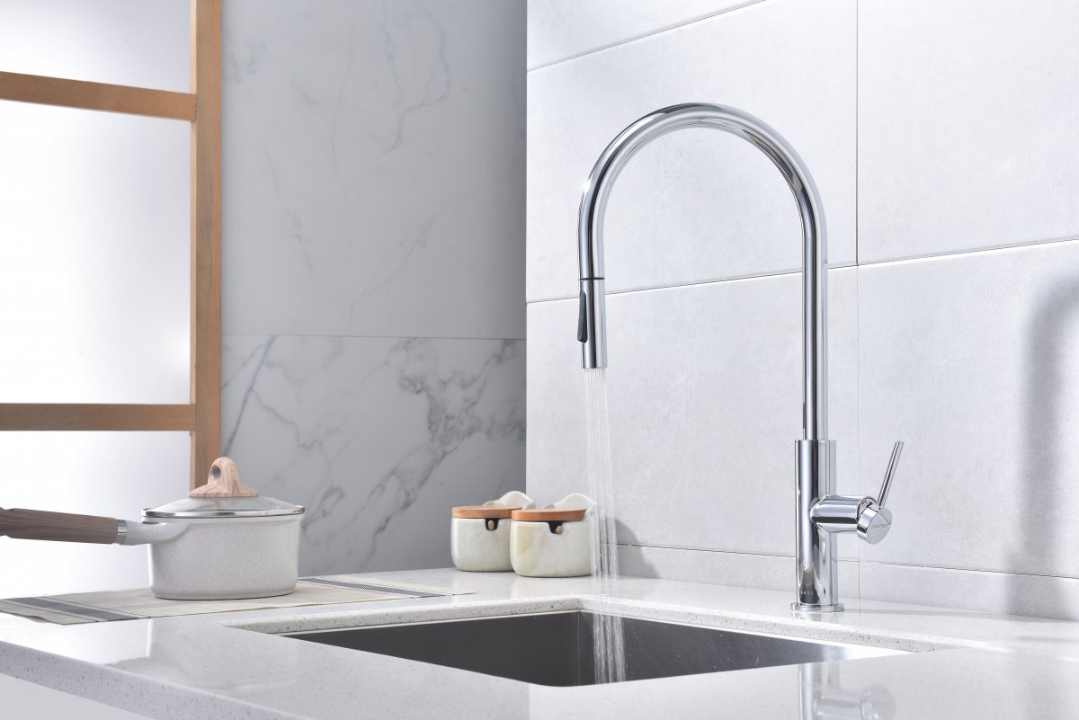 Смеситель для кухни Paulmark SENSO, хром, Se215180-CR
