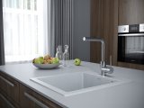 Смеситель для кухни Paulmark HONNER , хром, Ho212018-CR