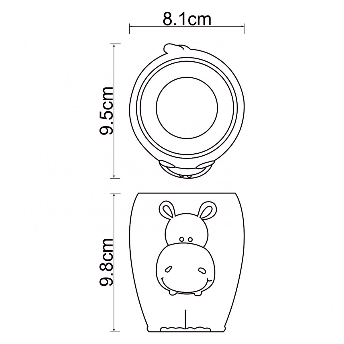 WasserKRAFT Lippe K-8128 Стакан для зубных щеток