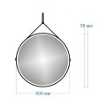 Зеркало Maretti Chiara CH1450R33EL 50x50 см