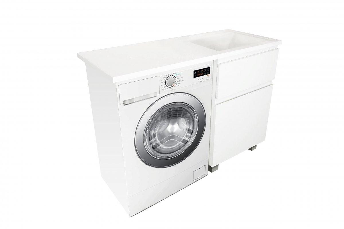 Комплект мебели ESTET Dallas Luxe 1400х482 правосторонний напольный 2 ящика (ШхГхВ) 748х476х860