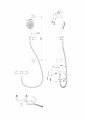 Смеситель для душа с гарнитуром WONZON & WOGHAND, Белый матовый (WW-AE3103-MW)