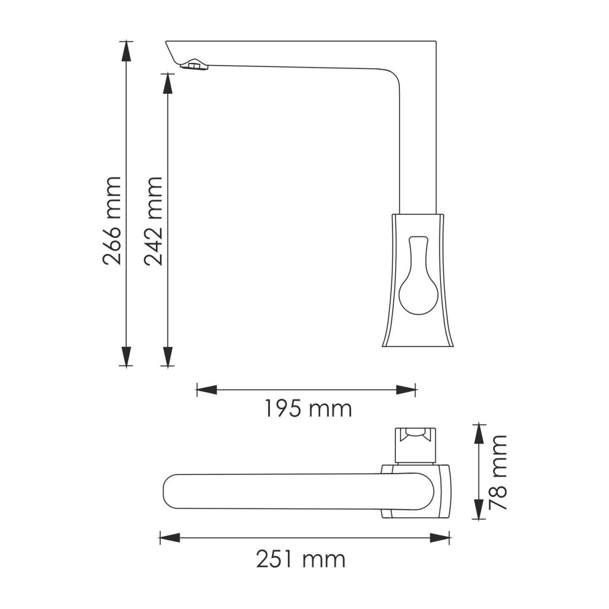 Смеситель для кухни WasserKraft Berkel 4807
