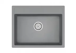 Мойка кухонная Emar DMQ-1640.Q алмаз, серый