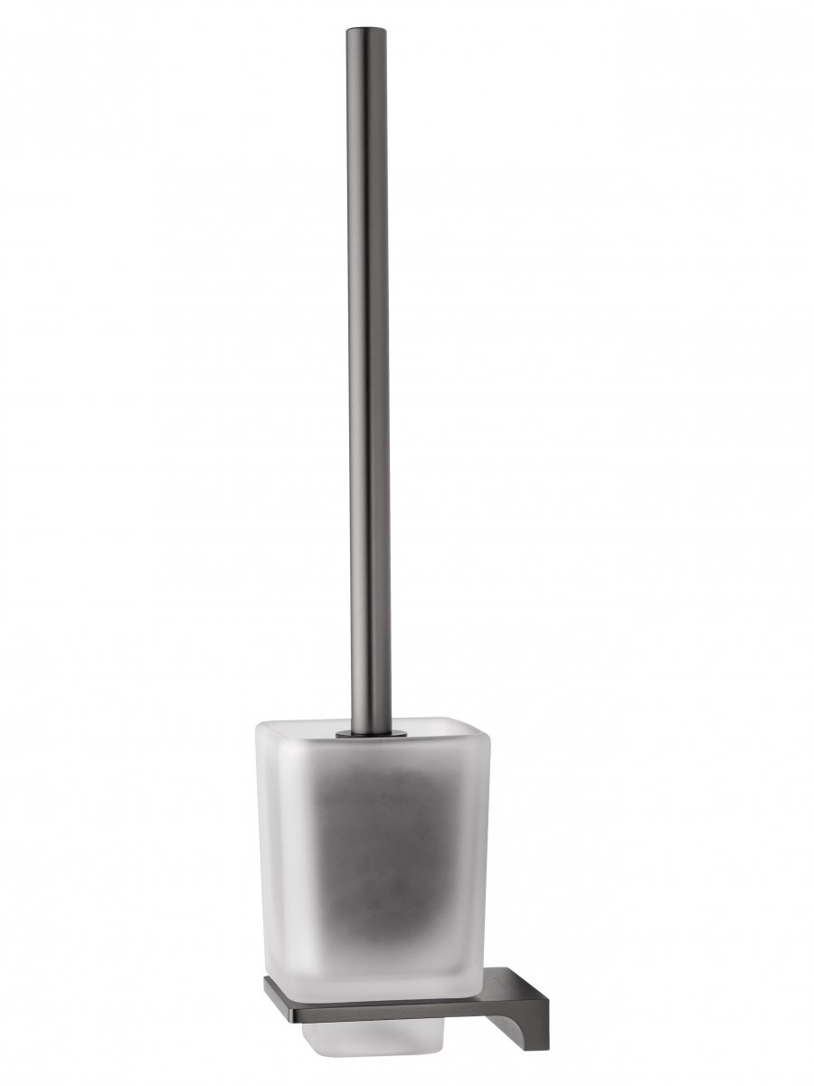 Туалетный ершик в комплекте WONZON & WOGHAND ECLIPSE, Темный графит (WW-9129-GM)