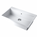 Мойка Omoikiri Akari 79-WH Tetogranit/белый, арт. 4997370