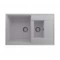 Кухонная мойка Ulgran Quartz Prima 780 1,5K-04, платина