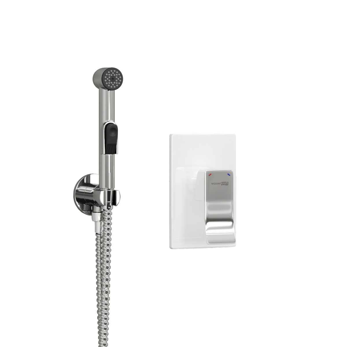 Встраиваемый комплект для биде Wasserkraft A010656WHITE