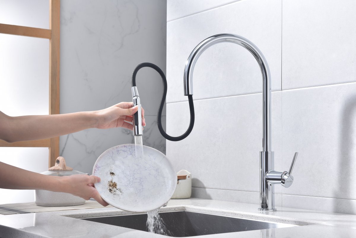 Смеситель для кухни Paulmark SENSO, хром, Se215180-CR