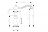 ZorG A 309U-SL смеситель на умывальник
