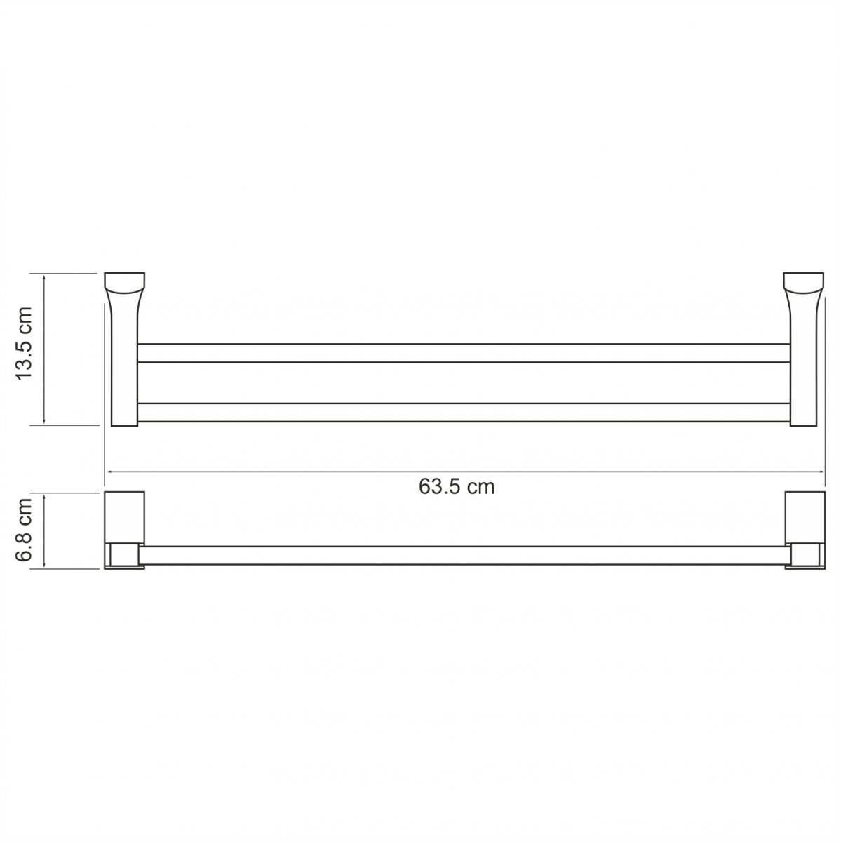 Держатель полотенец WasserKraft 5040W
