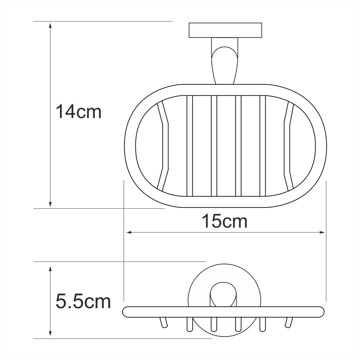 Мыльница WasserKraft 6269