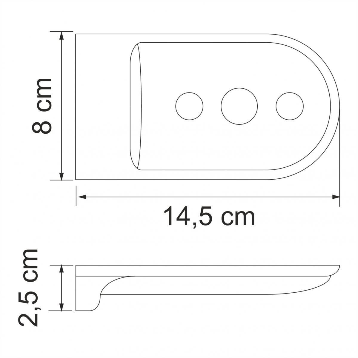 Мыльница WasserKraft 8369W