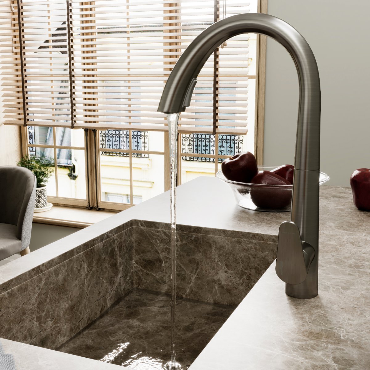 Смеситель для кухни WasserKraft A8617