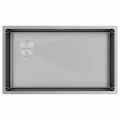 Мойка кухонная Paulmark NEXT-SKEW 74-L UNI, брашированная сталь, 740х440мм, PM887444-L-BS