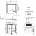 Душевой поддон WasserKraft 29T19