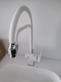 Смеситель ZorG ZR 341-8 YF WHITE