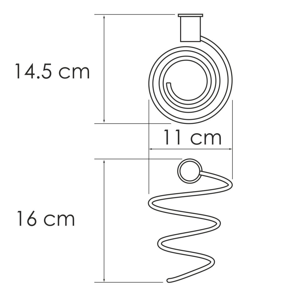 Держатель фена WasserKraft 1080N