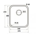 Мойка Omoikiri OMI OMI 37-U/I ULTRA-IN нержавеющая сталь