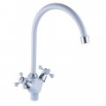 Смеситель для кухни Cron CN4308-8, белый