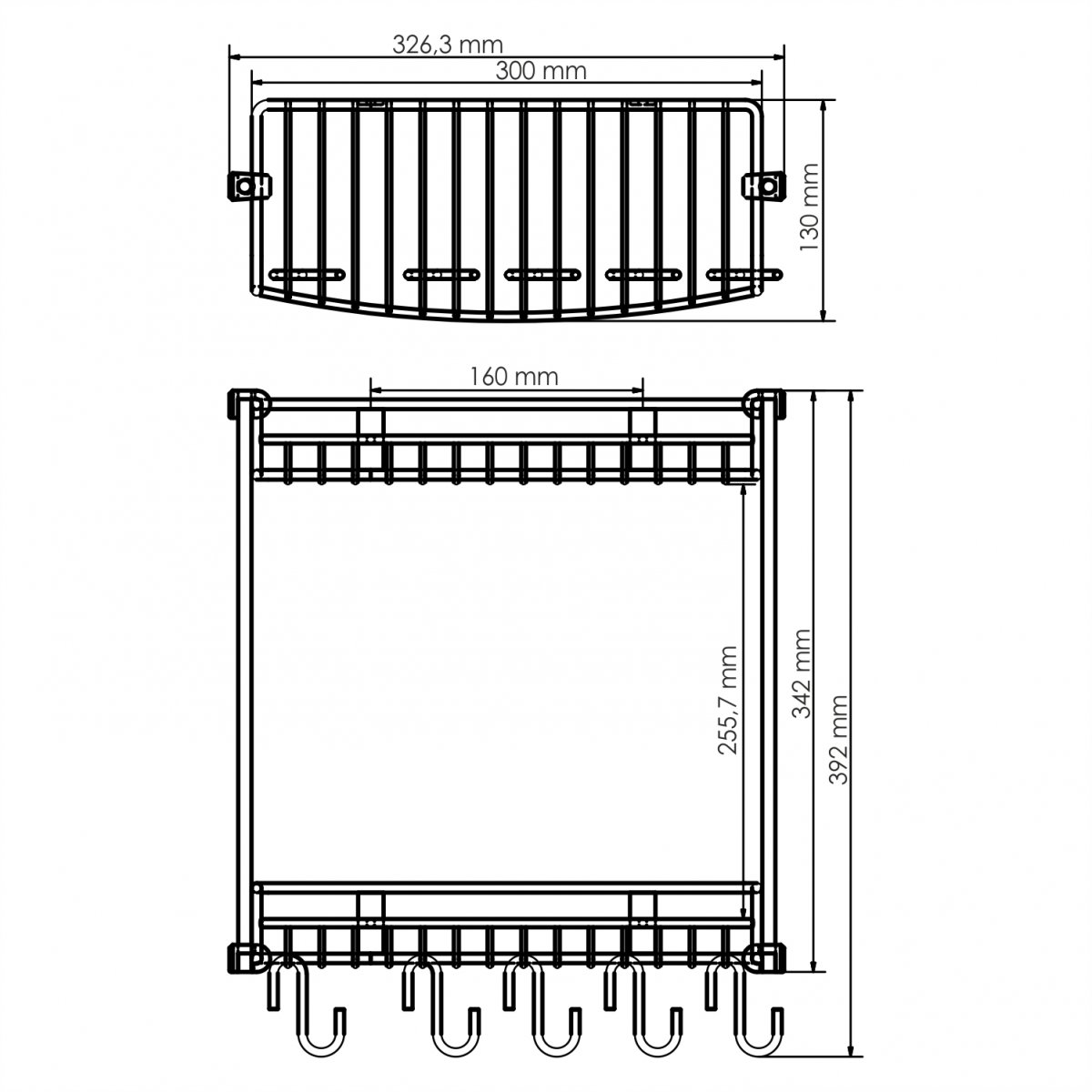 Полка WasserKraft 1422