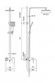 Душевая система TIMO Selene SX-1013/00z, хром