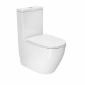 Унитаз напольный безободковый D&K Matrix DT1397016, белый