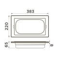 Контейнер Omoikiri DC-05-1-LG светлое золото