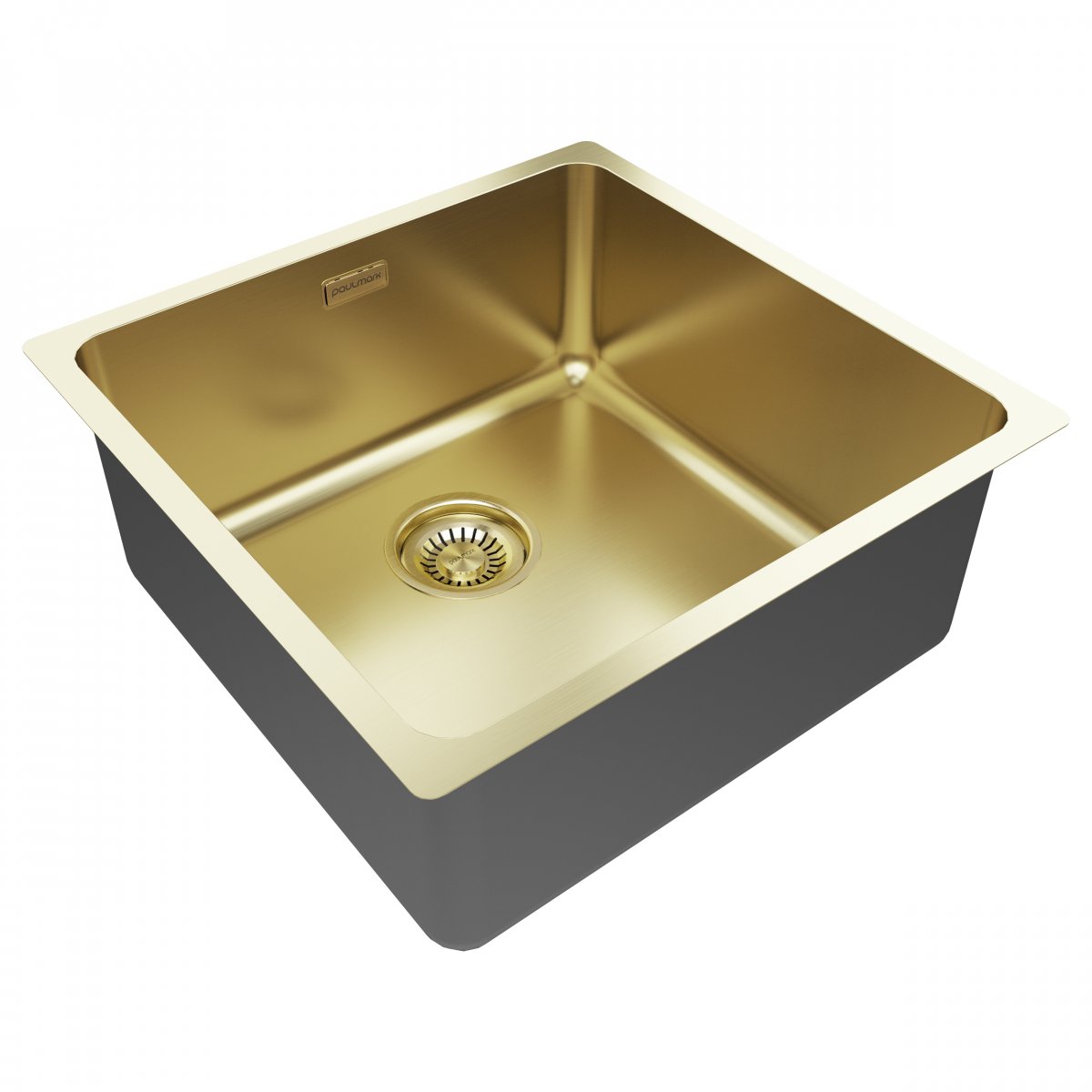 Мойка Paulmark VISTA 48, PM304844-LG, светлое золото, 480х440мм