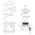 Душевой поддон WasserKraft 26T01