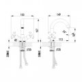 Смеситель  Lemark Practica LM7507C  для раковины
