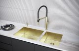 Смеситель для кухни Paulmark LEADER, золото, Le214101-G