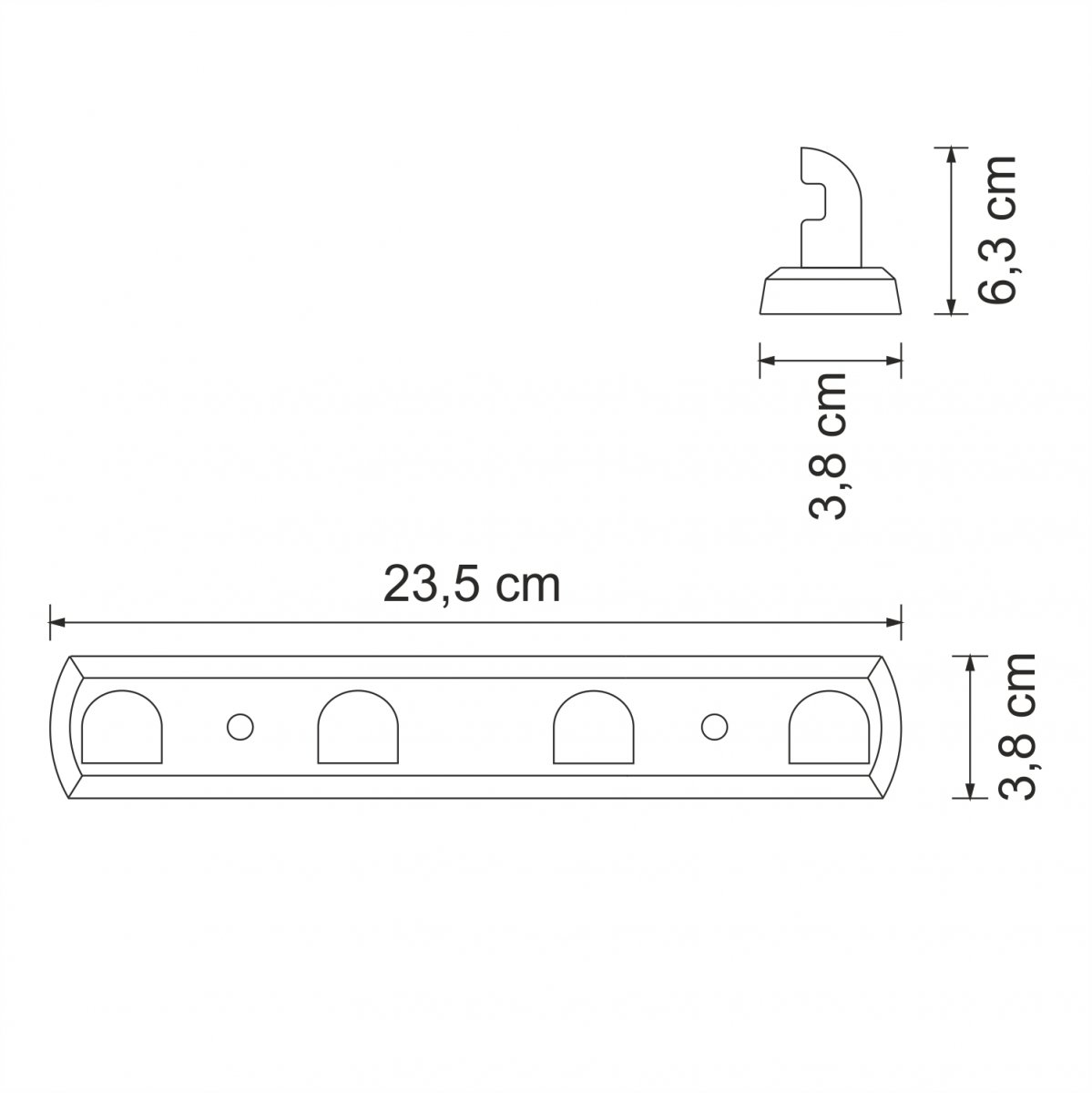 Кронштейн WasserKraft 8374W
