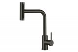 Смеситель Zorg серия Steel Hammer SH 093 PVD GRAFIT графит, вытяжная лейка 4 режима
