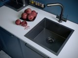Смеситель для кухни Paulmark ESSEN, вороненая сталь, Es213011-GM