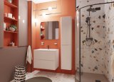 Комплект мебели ESTET Kare Luxe 900х450 подвесной 2 ящика (ШхГхВ) 898х446х607